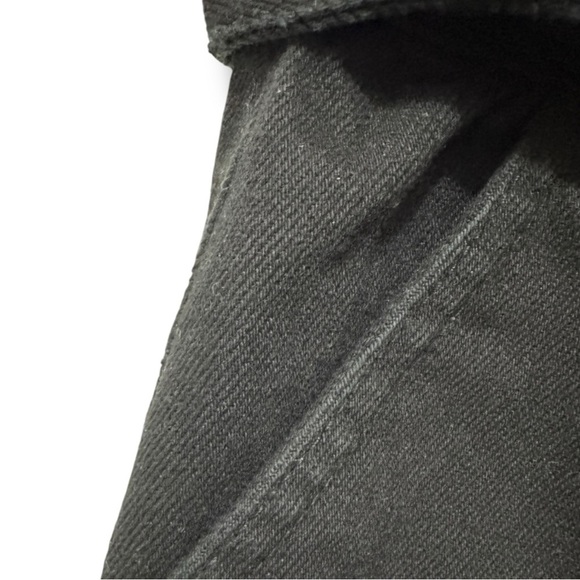 Bundle Set | EUC Coral Ruffle Sleeve Blouse + Black Belted Mini Skirt (Size M) - Picture 11 of 12